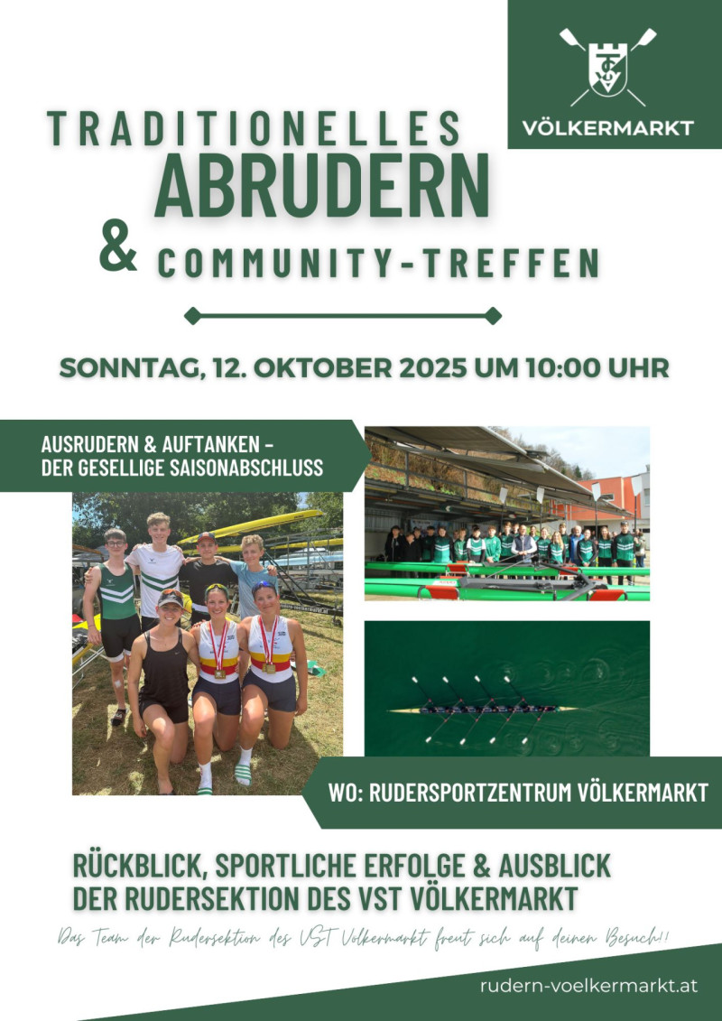 Traditionelles Abrudern 2025