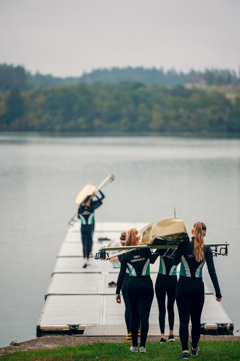 Traditionelles Anrudern